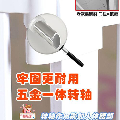 儿童安全门栏宝宝护栏婴儿防爬楼梯口挡板宠物隔离室内围栏狗栅栏