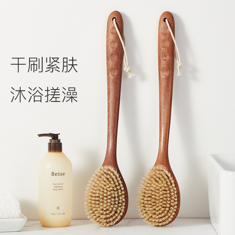 洗澡刷搓背长柄软毛按摩搓澡器沐浴刷后背不求人强力搓泥刷背神器