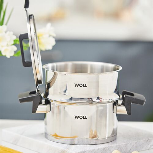 【B等品】WOLL婴儿辅食宝宝奶锅不锈钢汤锅炖锅电磁炉家用泡面锅