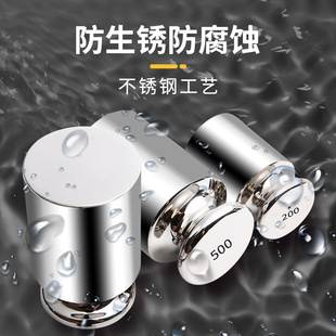 锐祺F1等级砝码304不锈钢法码50g200g校正电子称校准天平秤砝码f1