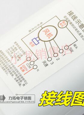 风扇配件 万能遥控风扇接线盒 电脑型落地扇箱体改装外壳电路板