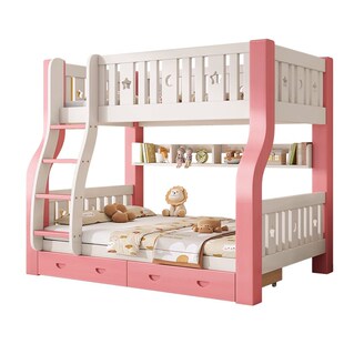 上下床双层床全实木高低床大人多功能小户型儿童上下铺木床子母床