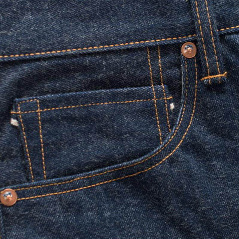 C.D.P. 44XX 14.5OZ 复刻大战牛仔裤 UNWASH 直筒偏宽松版型