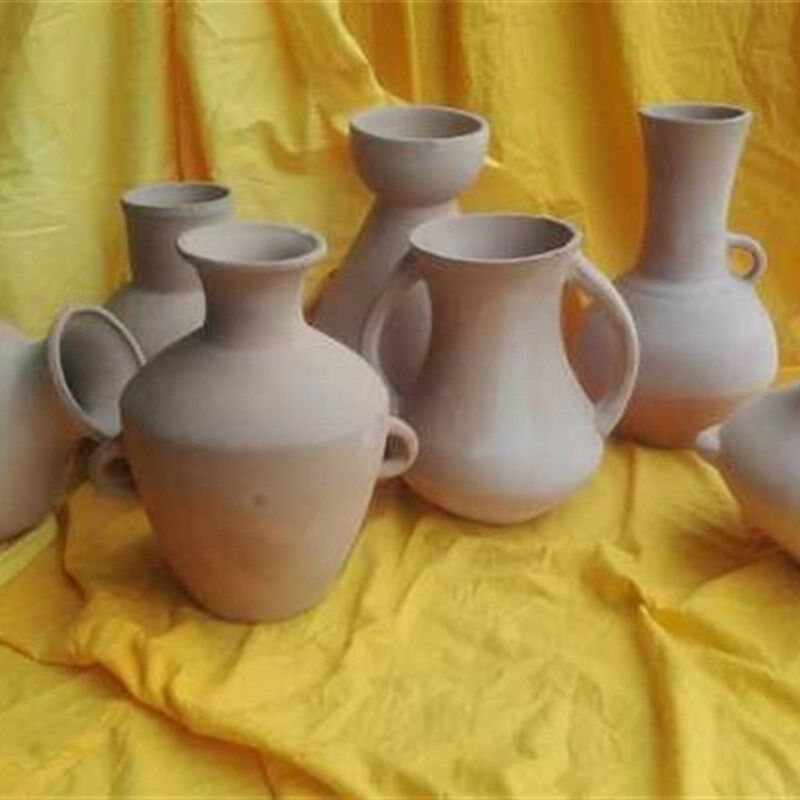美术教具美术用品画材全陶罐 土陶罐可绘陶瓷器素描静物7件套装