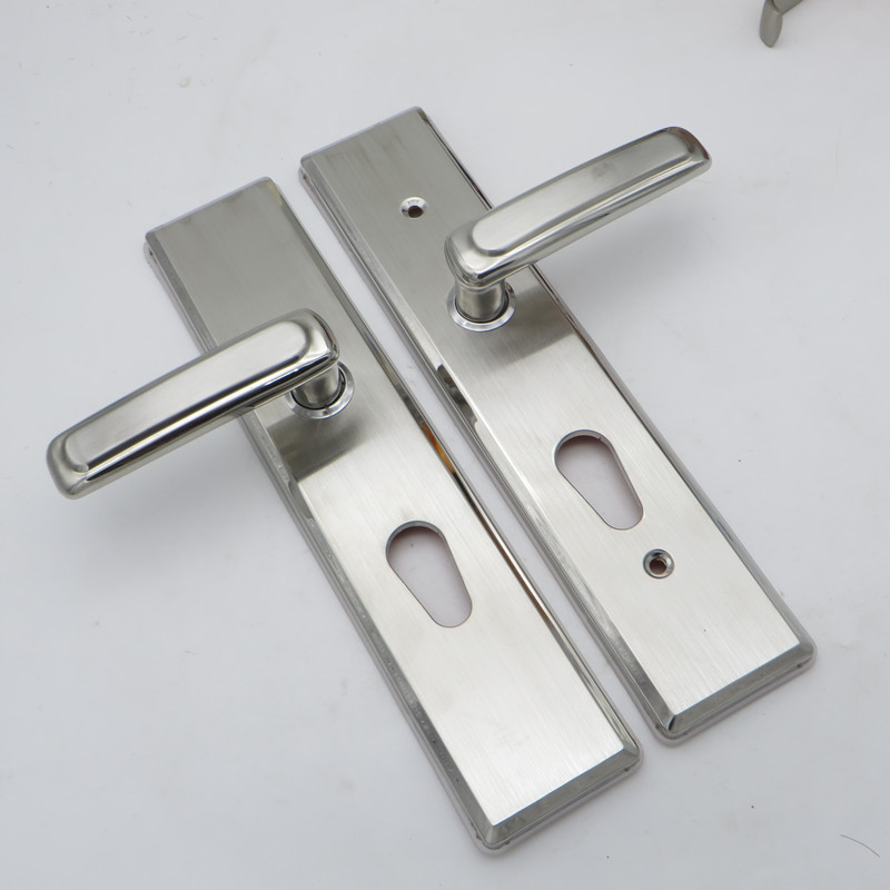 不锈钢替换老9型 老九型加厚把手 老盼盼 老铸成老春天防盗门用