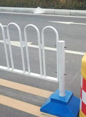 不锈钢复合管市政交通道路隔离护栏人行道机非隔离墩马路分流护栏