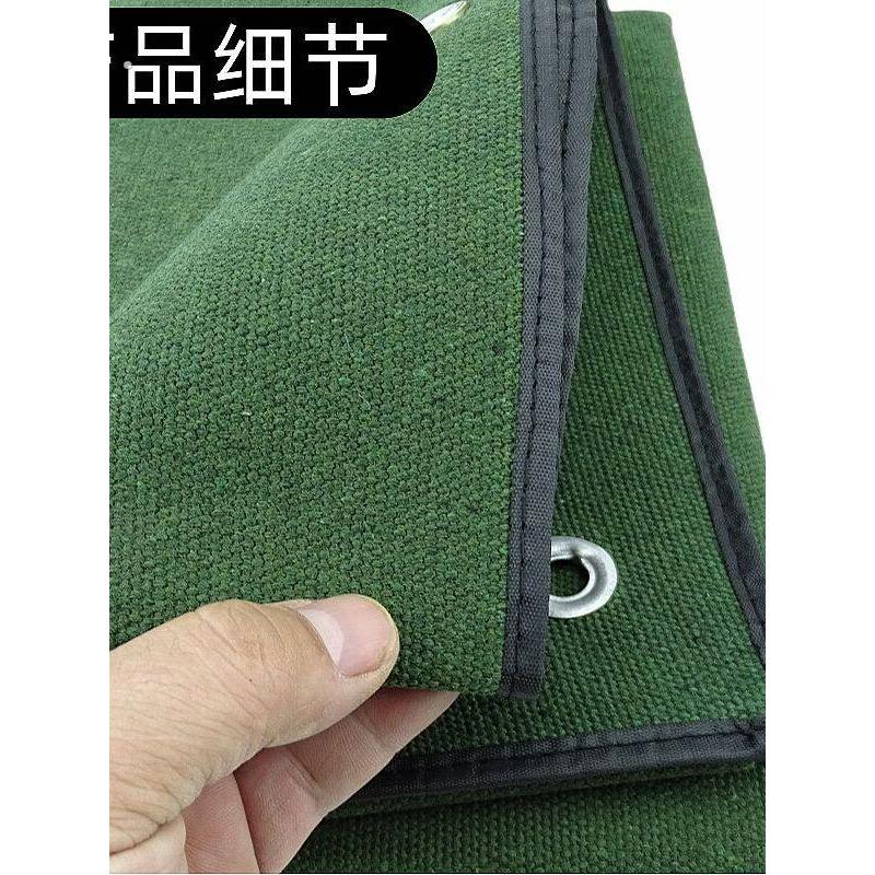 加厚耐磨帆布发动机防尘布防水布货车通用引擎防尘罩子篷布罩衣