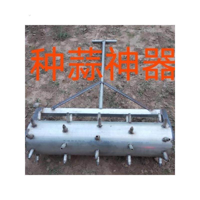 大蒜洋葱播种机打孔器种蒜神器打种蒜地膜打蒜辊扎种蒜辊厂