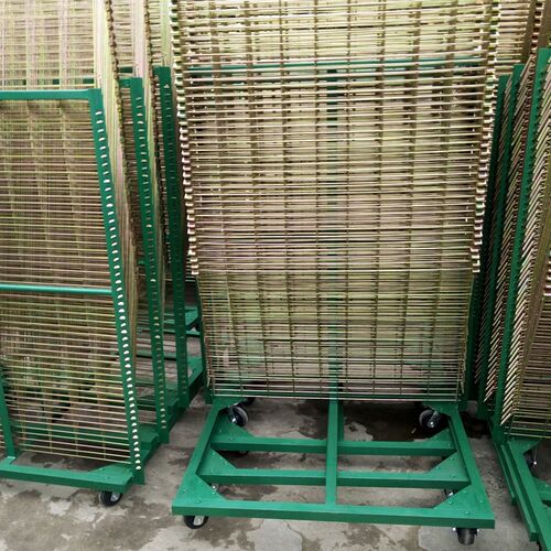 50层千层架2支点晾干架干燥架美术置纸架食用晾晒架网格货架推拉