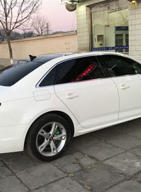 奥迪A4L/A6L/A5/A3/Q3/Q5改装专用尾灯熏黑膜 亮浅深黑尾大灯贴纸