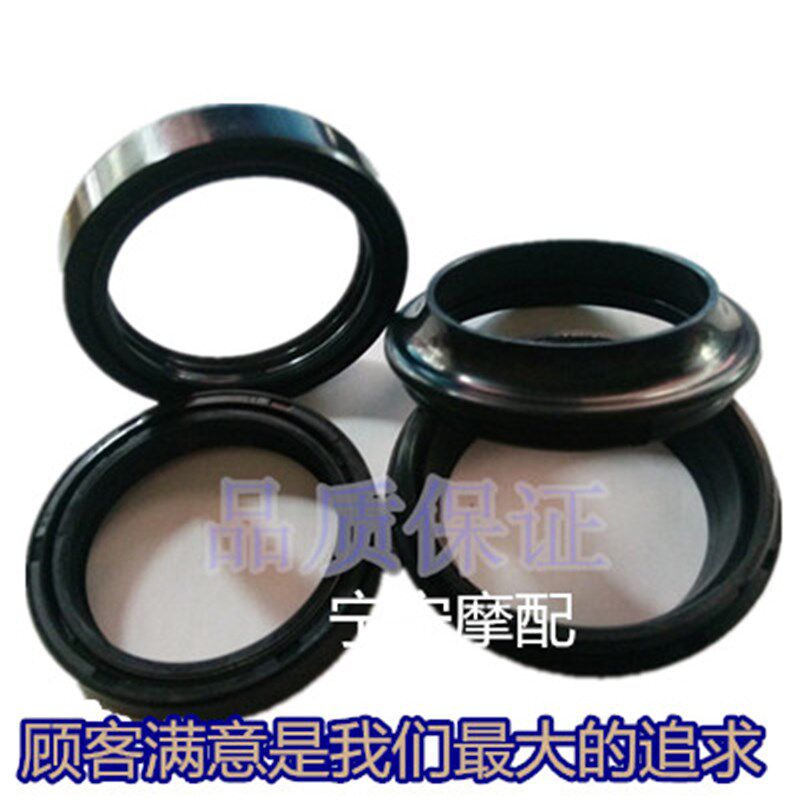 宗申/嘉陵大白菜魔术 /CQR250越野机车倒减顺减前避震器油封