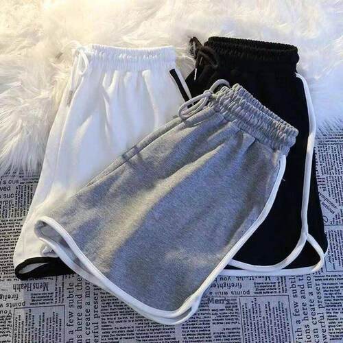 运动短裤家居服女夏慵懒风跑步裤睡裤女小个子女晨跑洋气三分
