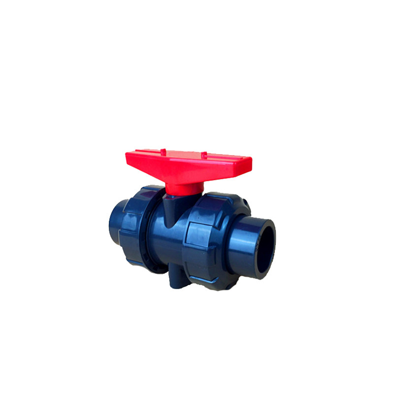 PVC活接球阀 PVC双由令球阀 PVC-U活接球阀 塑料球阀 110mm DN100