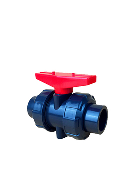 PVC活接球阀 PVC双由令球阀 PVC-U活接球阀 塑料球阀 110mm DN100