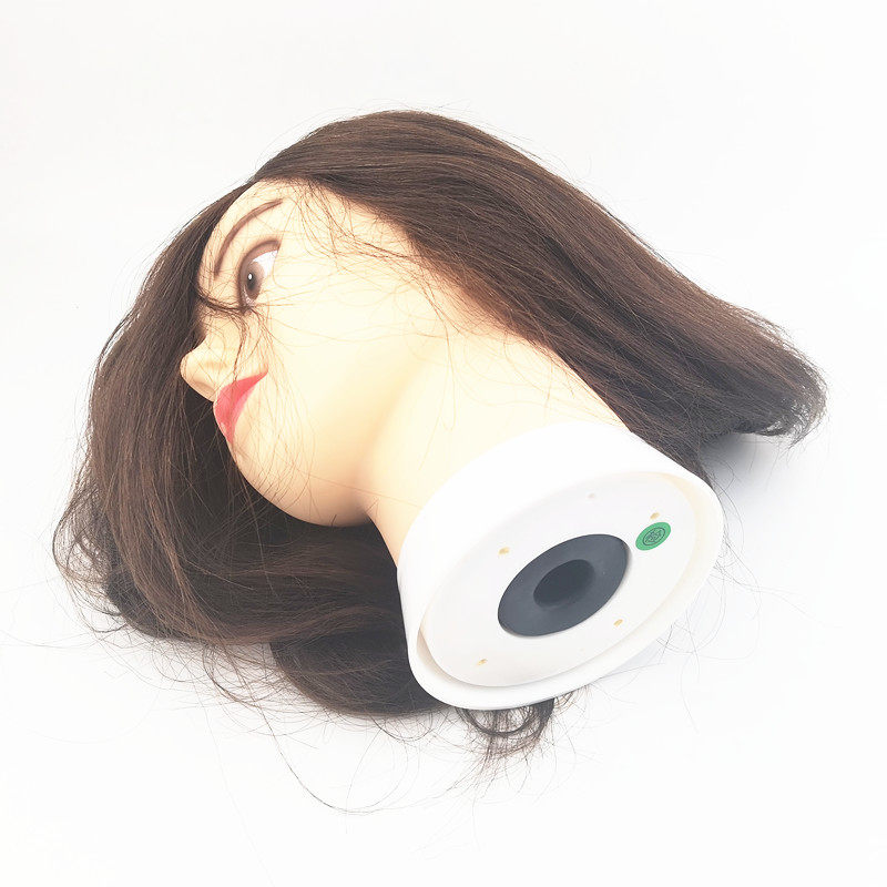 头模真发长发18寸美发烫染剪发新品发型师用沙龙学校用全人发