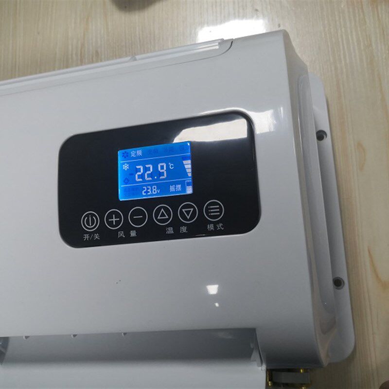 汽车挂机房车空调改装内机铜管智能蒸发器变频无刷电用自动摆风口