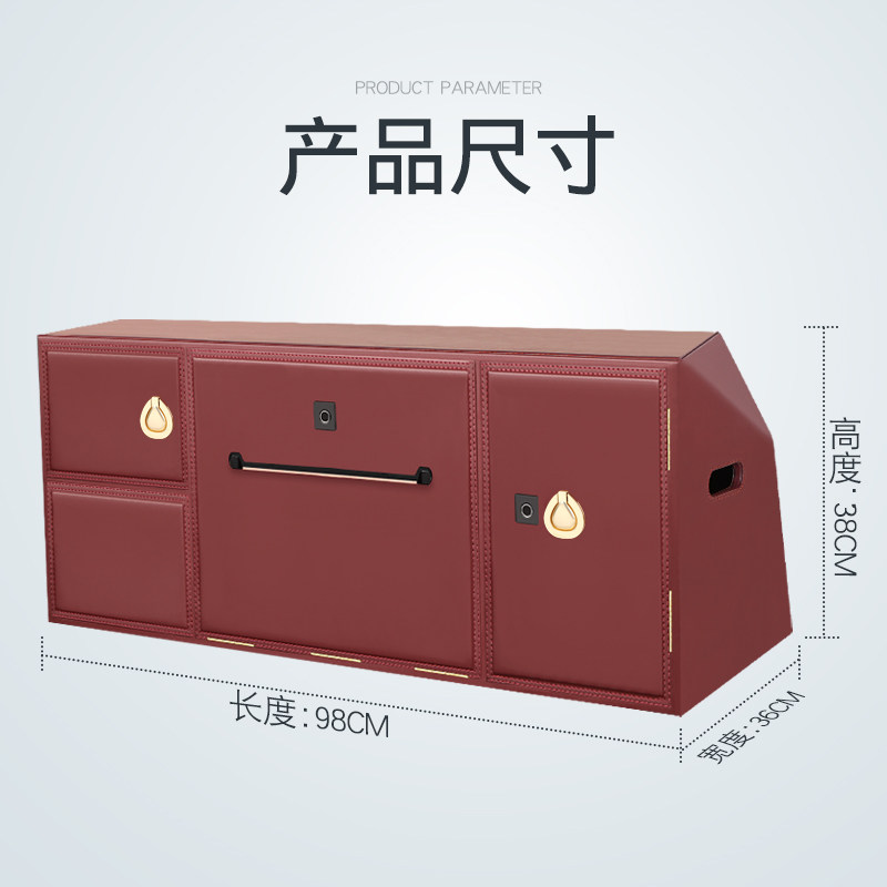 汽车储物箱专用于奥迪A6L后备箱整理箱置物箱盒改装高端收纳箱