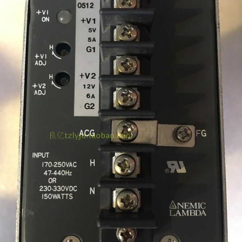 日本LAMBDA VED-5-0512 100W电源 5V5A 12V6A 双路电源 音响绝配