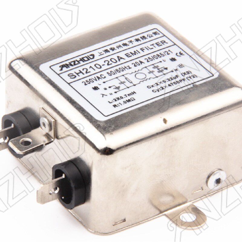 安州单相电源滤波器 20A 250V SH210-20 焊片式 滤波电感器