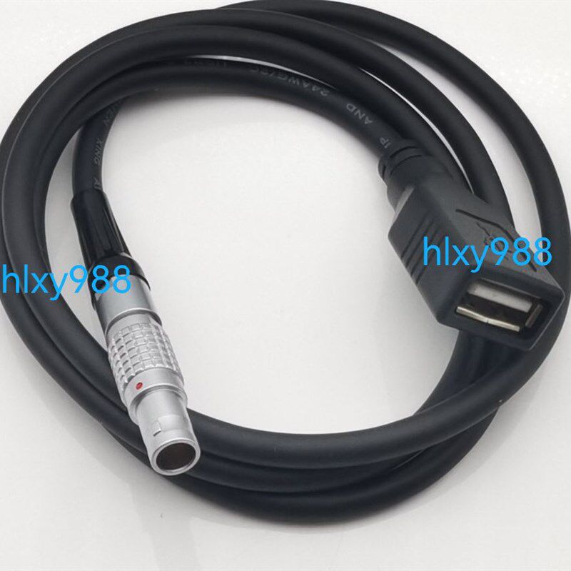 定制电脑数据线下载线TFG 0B 4针无锁接口7MM转USB母头延长线