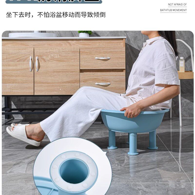 儿童洗衣盆带排水口下水管大号家用婴儿宝宝洗衣服专用塑料脸盆子