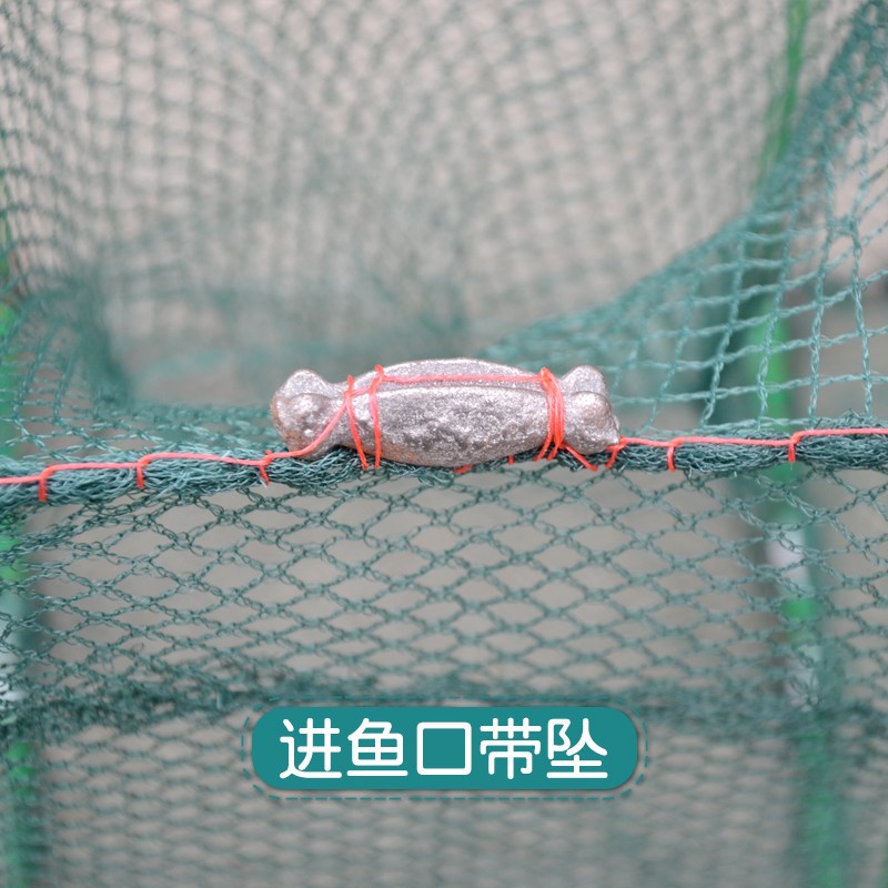10条精品黄鳝捕鳝笼三门四门黄鳝网鳝鱼虾笼泥鳅加粗有结黄鳝笼子