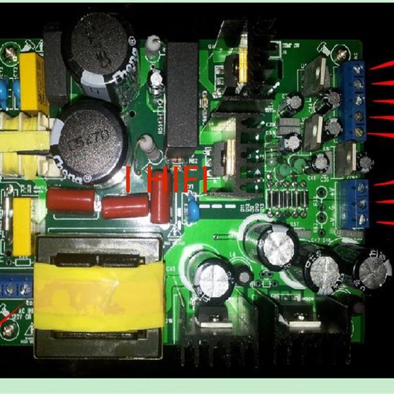 功放开关电源,500W功放专用开关电源板,双电压电源板30v-70v
