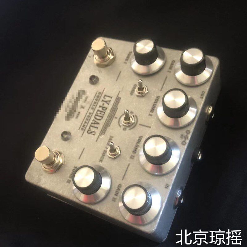 摇滚电吉他过载失真单块效果器