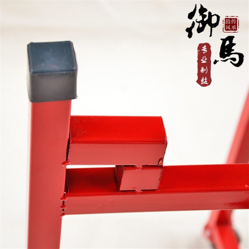 鼓架大鼓架儿童可折叠万向轮铁艺乐器鼓架战鼓架威风锣鼓立式鼓架