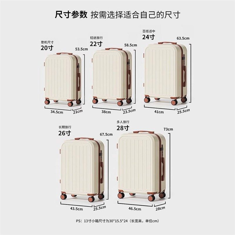卡通动漫行李箱女20寸小型登机旅行箱学生儿童拉杆箱密码男皮箱新