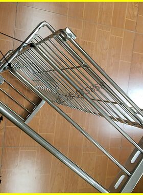 双层拉篮分体式集成灶厨房橱柜不锈钢浅柜体深度400以内阻尼轨道