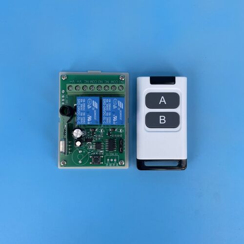 安平电子12V 24V两路控制器 无线遥控开关 无线接收器 APDC-2PCX