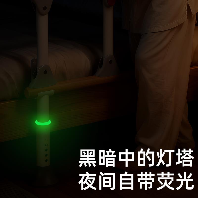 实木折叠老人床边扶手起身器老人家用起床起身辅助器防摔扶手栏杆