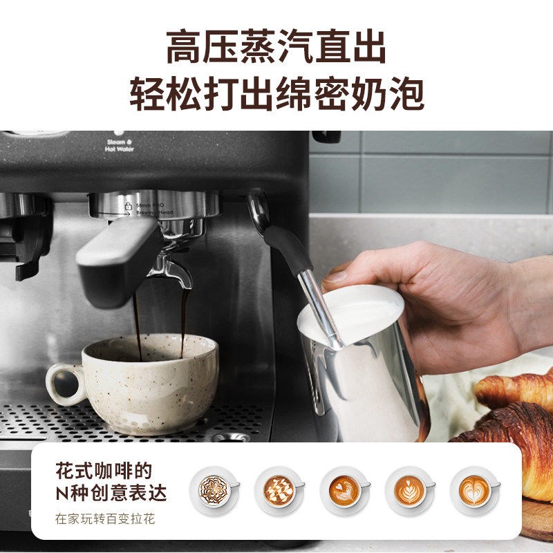 Electrolux伊莱克斯意式咖啡机家用58mm商用冲煮头PID智控