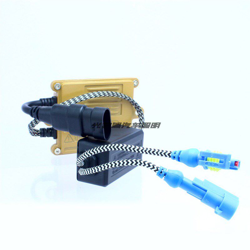 一秒快启12V55W 汽车安定器超亮氙气灯套装HID摩托车疝气大灯火牛