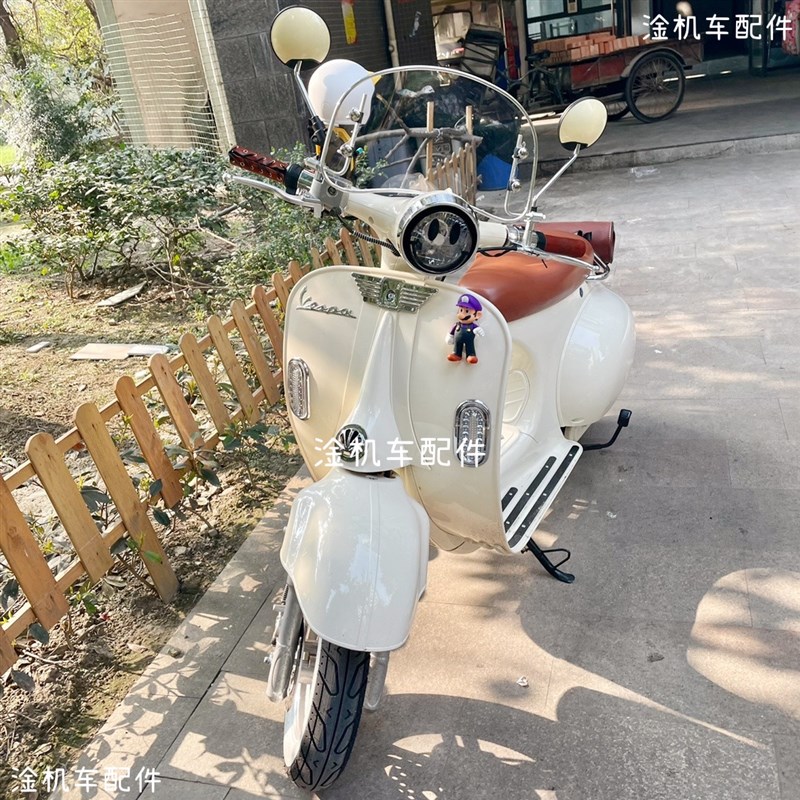 挡风玻璃罗马假日复古电动车电瓶车前挡风玻璃风挡