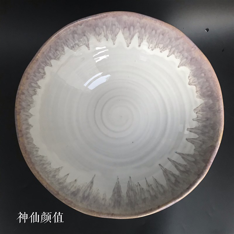 特大花盆唯美高脚水培盆一叶莲碗莲铜钱草多肉水果盘 卖完无
