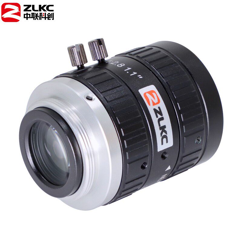 2000万工业镜头定焦12mm16mm25mm50mm手动光圈相机镜头1.1英寸C口