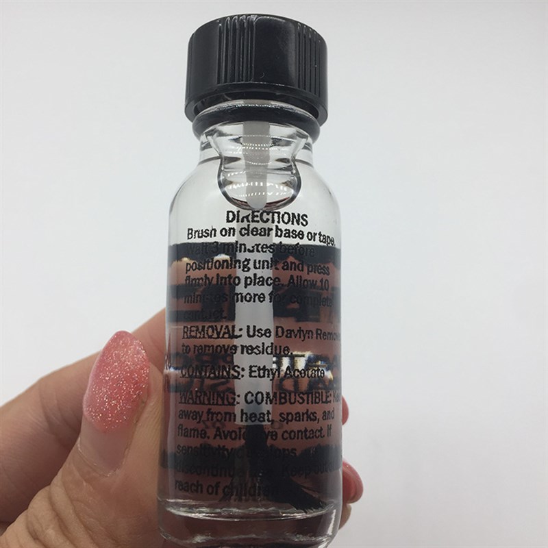 发块补发织发假发义乳皮肤胶水美国进口Davlyn蕾丝网生物头液体胶