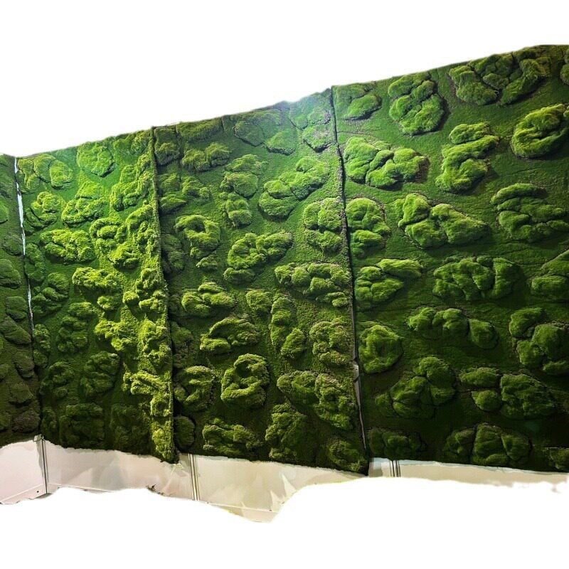 苔藓地毯青苔仿真草皮草坪商场墙贴花墙植物墙盆景盆栽假苔藓橱窗