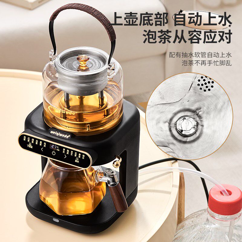 煮茶壶养生壶萃茶蒸汽煮茶器全自动家用淋冲式智能一体多功能新款