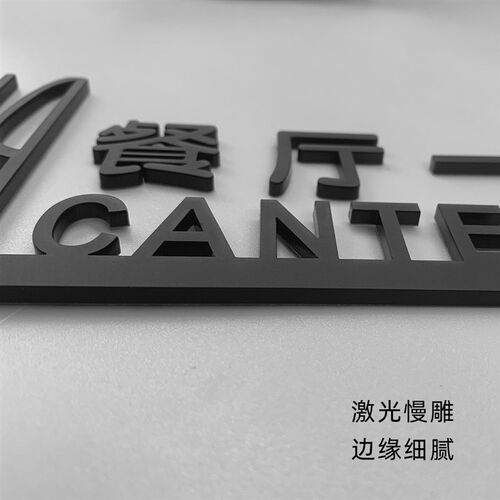 服装店试衣间FITTING ROOM提示牌英文字母墙贴压克力立体字门牌