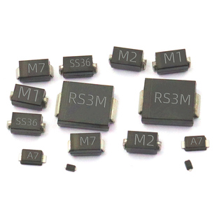 1N4007 SS54/14/24/36/54/34 1N5819 二极管贴片肖特基整流1N5824