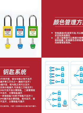 不锈钢缆绳LOTO工程安全缆绳不通开挂锁钢缆锁梁能量隔离锁BD-G41