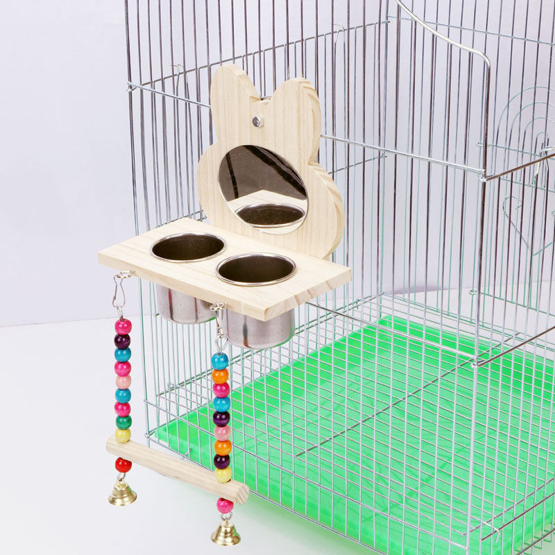 鹦鹉鸟用品用具 新款彩色鸟秋千玩具吊桥吊环攀爬云梯笼配件