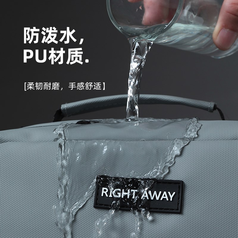 高档洗漱包男士干湿分离出差便携收纳袋神器化妆包男旅行套装