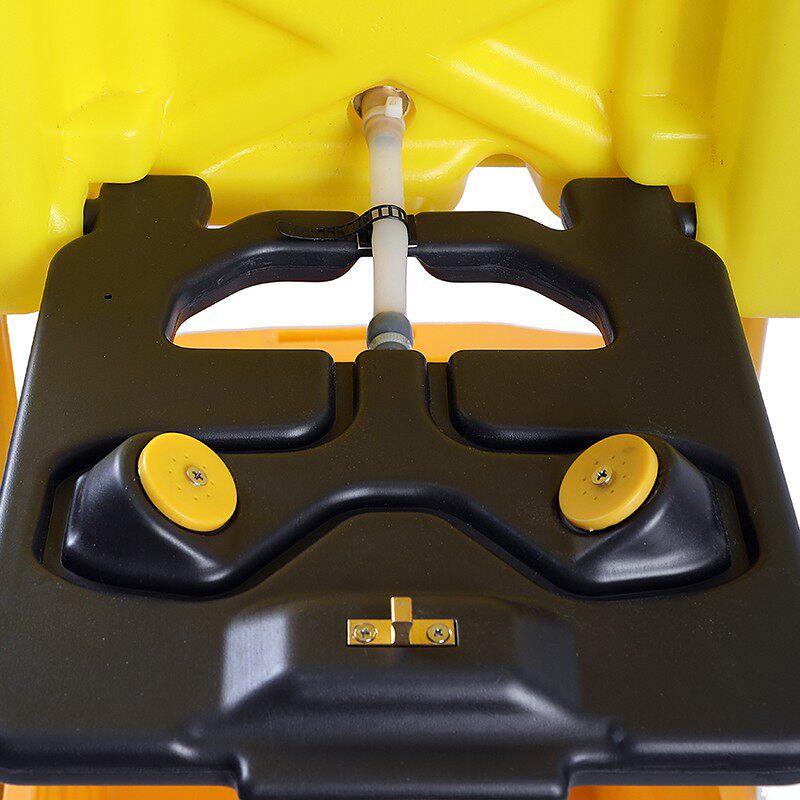 便携式洗眼器53L应急实验室塑料移动手推车壁挂式喷淋洗眼器验厂