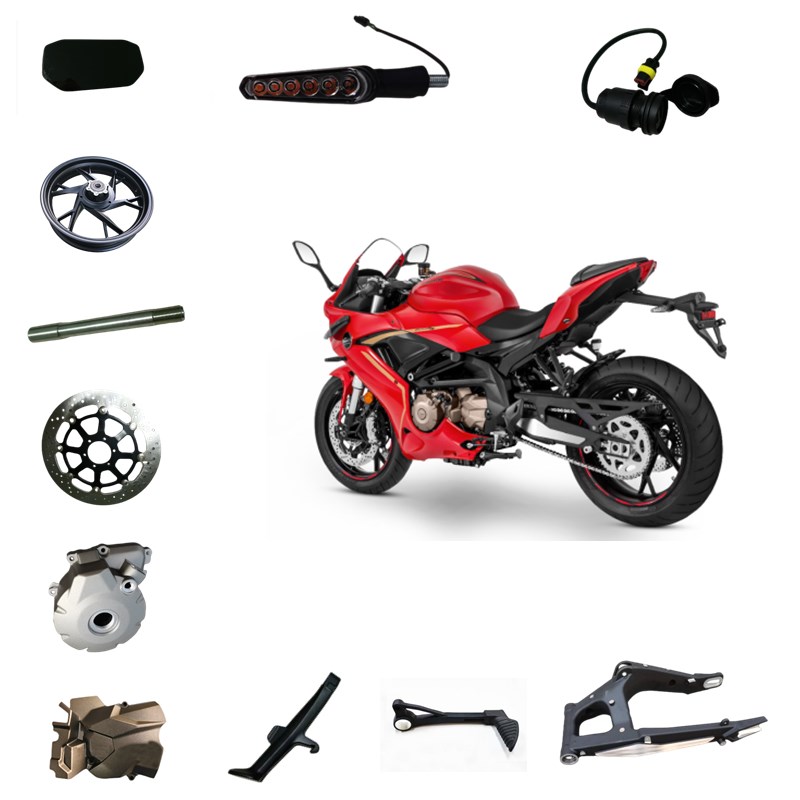 22款赛600钱江QJ600GS-3D前轮仪表刹车盘平叉单撑磁电机盖转向灯