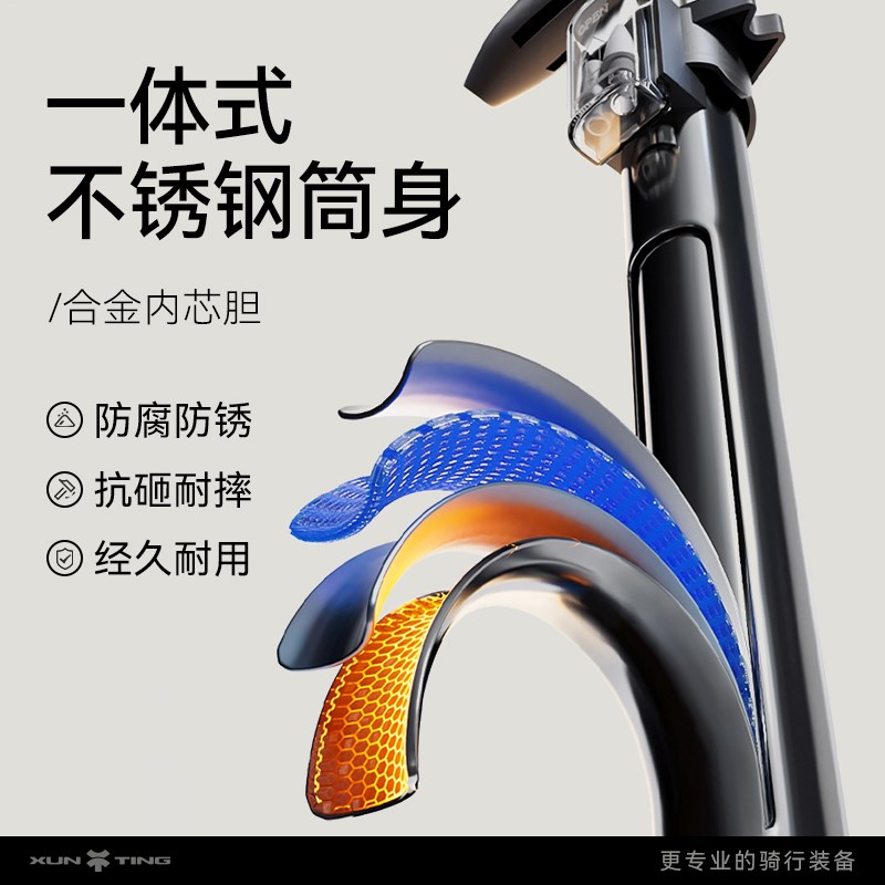 打气筒自行车通用新型高压便携电动汽车带液晶数显表气管子充气泵
