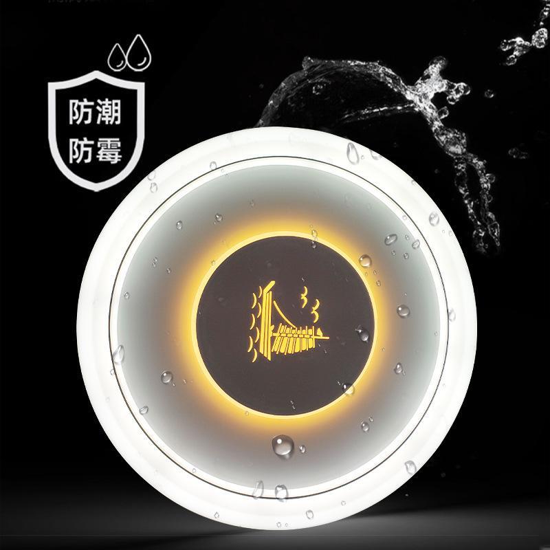 卧室三色调光led吸顶灯客厅房间天花阳台家用防水三防新款